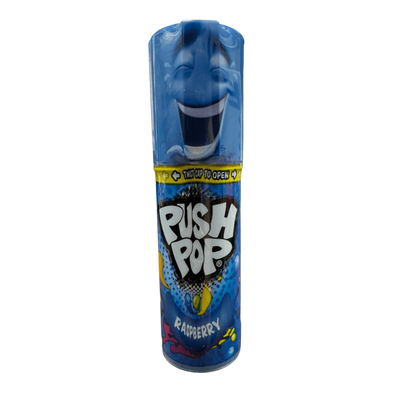Bazooka Push Pop Blue Raspberry 15g
