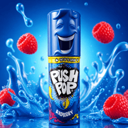 Bazooka Push Pop Blue Raspberry 15g