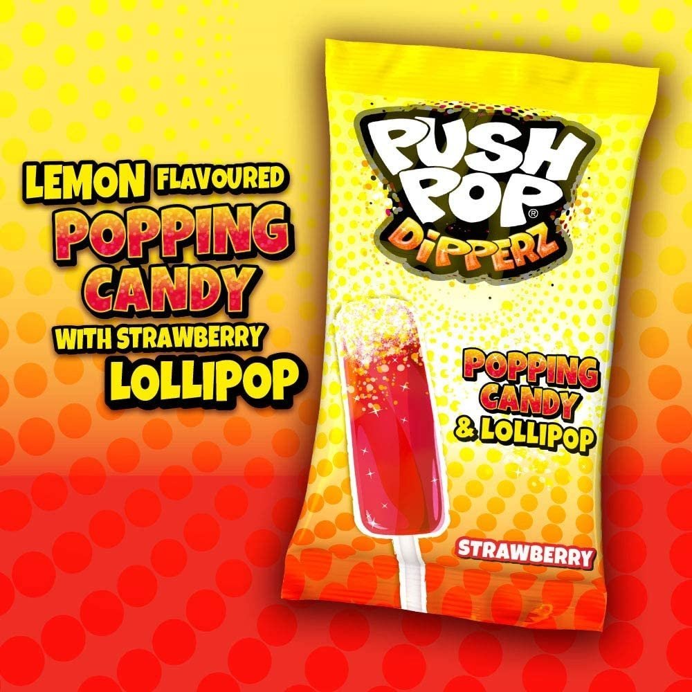 Bazooka Push Pop Dipperz 12g — Happy Candy UK LTD