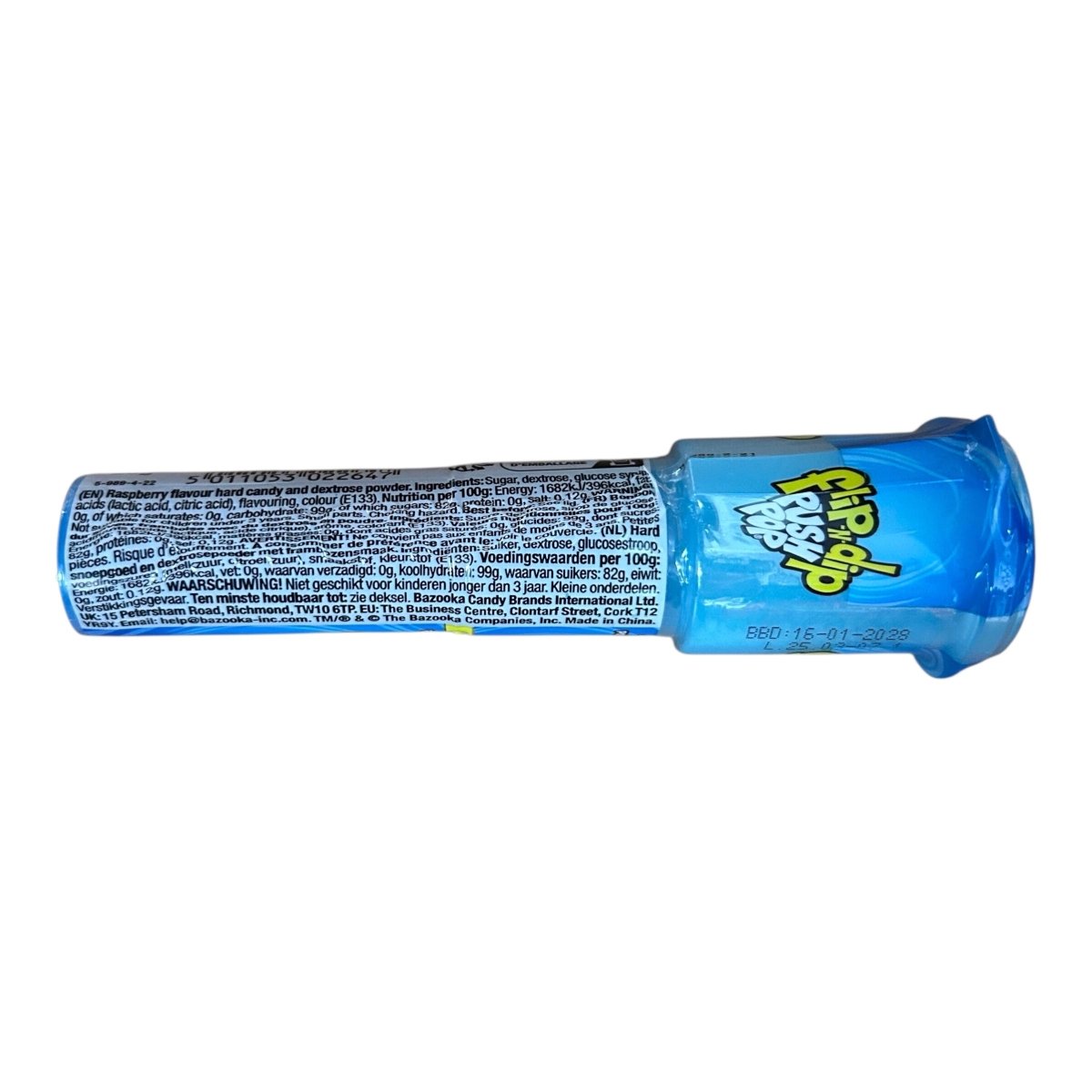Bazooka Push Pop Flip-N-Dip 25g — Happy Candy UK LTD