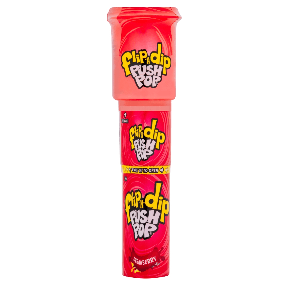 Bazooka Push Pop Flip-N-Dip 25g — Happy Candy UK LTD