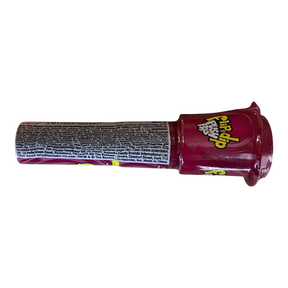 Bazooka Push Pop Flip-N-Dip 25g — Happy Candy UK LTD
