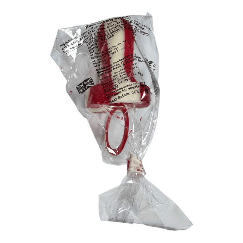 Big England World Cup Rock Dummy Red & White 75g