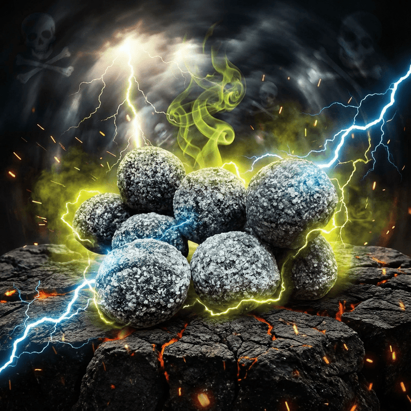 Black DEATH DieHard Edition Mega Sour 10 Pack