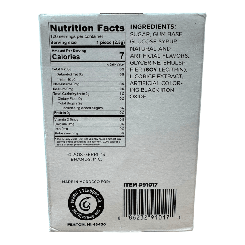 Black Jack Chewing Gum 5 Stick Pack (MOROCCO) 12.5g