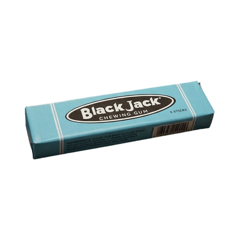 Black Jack Chewing Gum 5 Stick Pack (MOROCCO) 12.5g