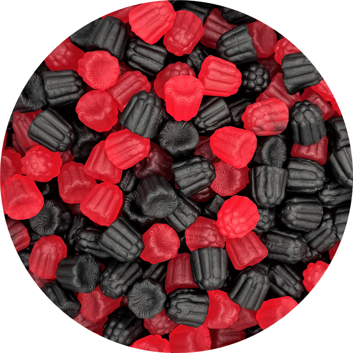 Blackberry and Raspberry Gums - Happy Candy UK LTD
