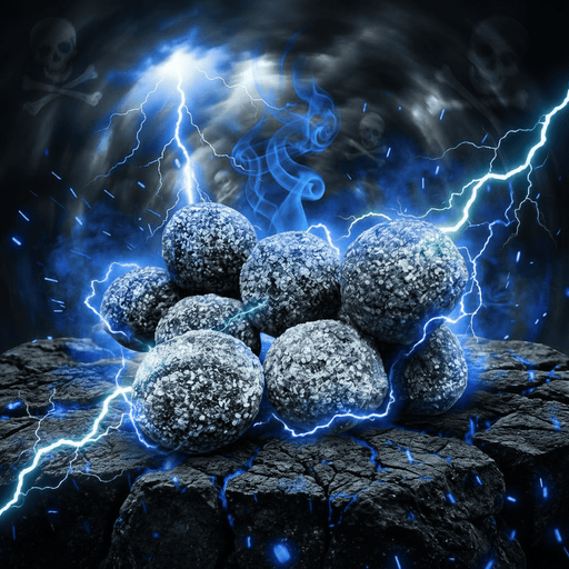 Blue DEATH DieHard Edition Mega Sour 10 Pack