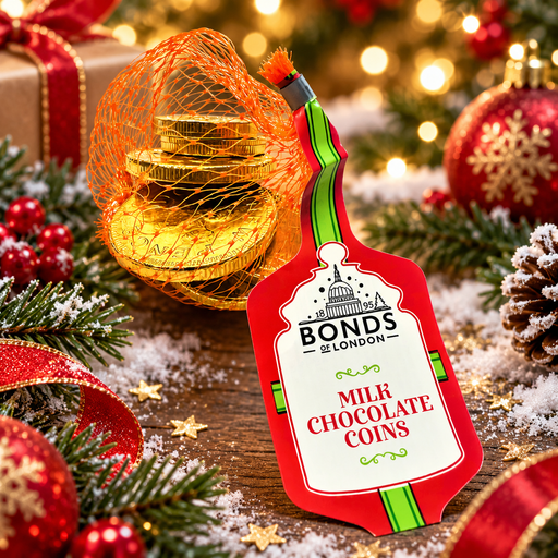 Bonds Christmas Milk Chocolate Gold Coins Net 25g
