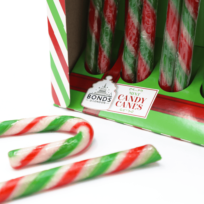 Bonds Mint Candy Canes 12 Pack 144g - Happy Candy UK LTD