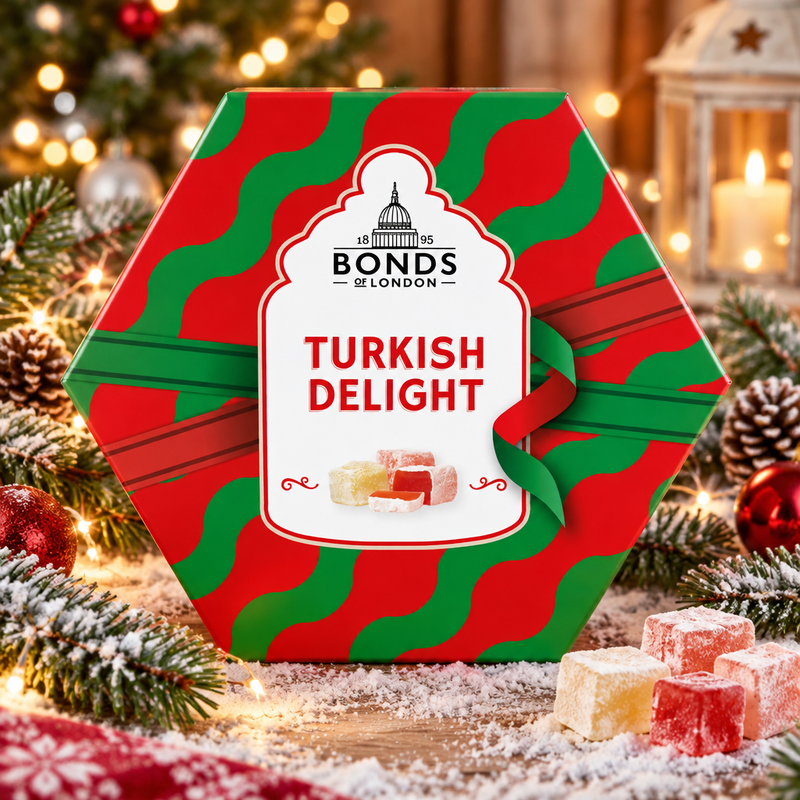 Bonds Turkish Delight Rose & Lemon Gift Box 215g