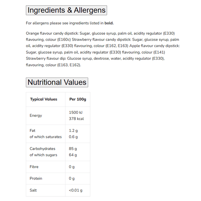 BRAIN BLASTERZ Drip ‘n’ Lick Lollipop 18g - Happy Candy UK LTD