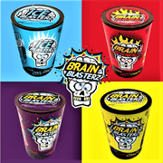 BRAIN BLASTERZ Ice - Burner - Berry - Original Tub 48g - Happy Candy UK LTD