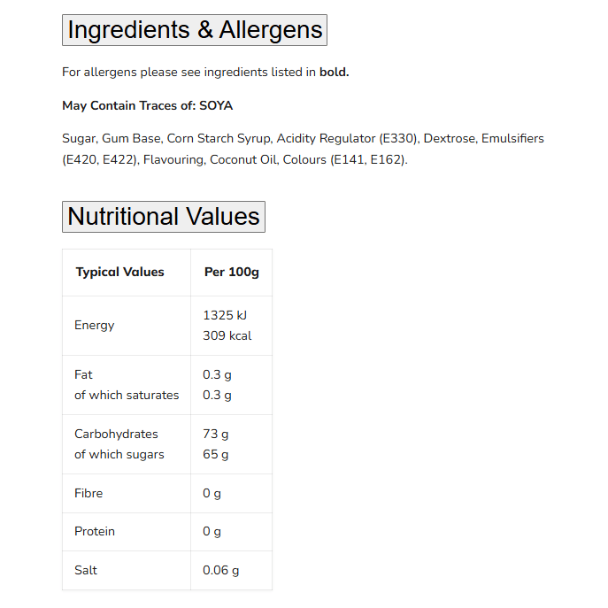 BRAIN BLASTERZ Super Sour Gum Stick 22g - Happy Candy UK LTD