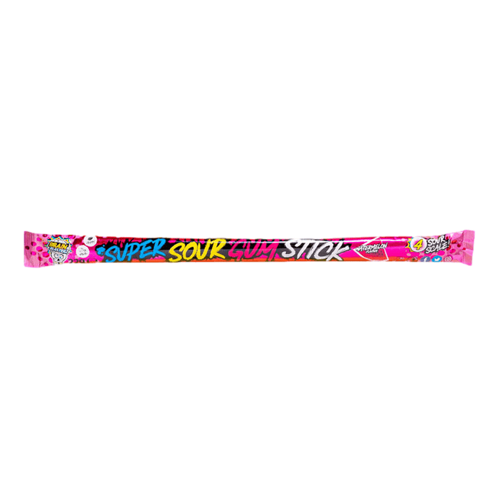 BRAIN BLASTERZ Super Sour Gum Stick 22g - Happy Candy UK LTD