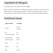 Bubs Sweet Ovals Banana Toffee (USA) 156g