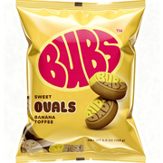Bubs Sweet Ovals Banana Toffee (USA) 156g