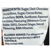 Buchanan's Dark Chocolate Fondant Ginger Creams Bag 120g