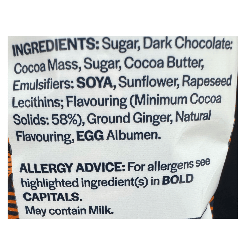 Buchanan's Dark Chocolate Fondant Ginger Creams Bag 120g