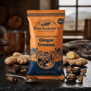 Buchanan's Dark Chocolate Fondant Ginger Creams Bag 120g