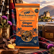 Buchanan's Dark Chocolate Fondant Ginger Creams Bag 120g