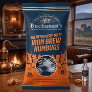 Buchanan's Tremendously Tasty Iron Brew Humbugs Bag 140g