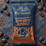 Buchanan's Tremendously Tasty Iron Brew Humbugs Bag 140g