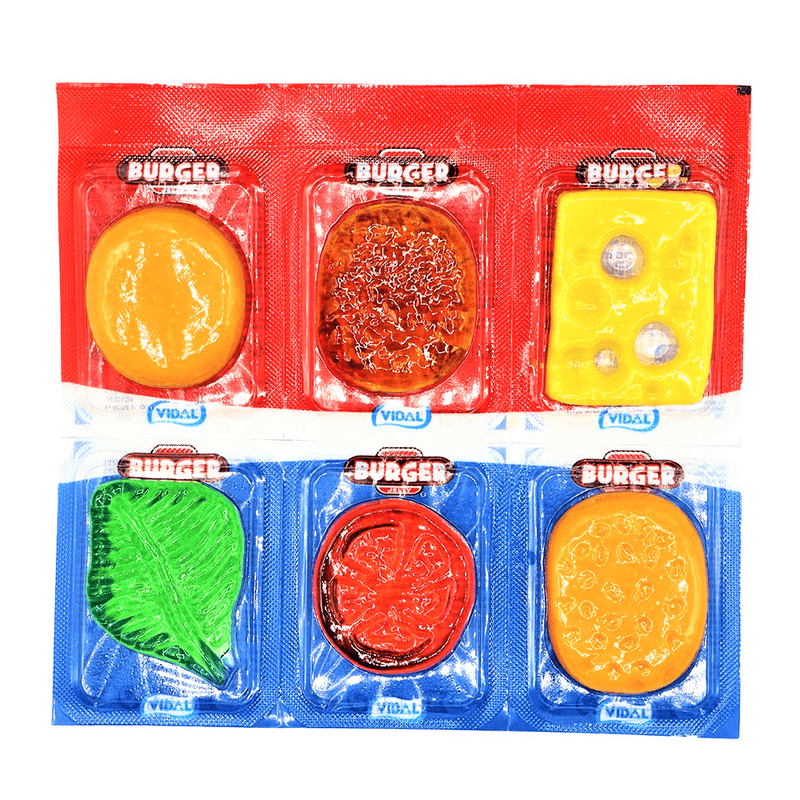 Burger Builder Jelly 6 Pack 67g - Happy Candy UK LTD
