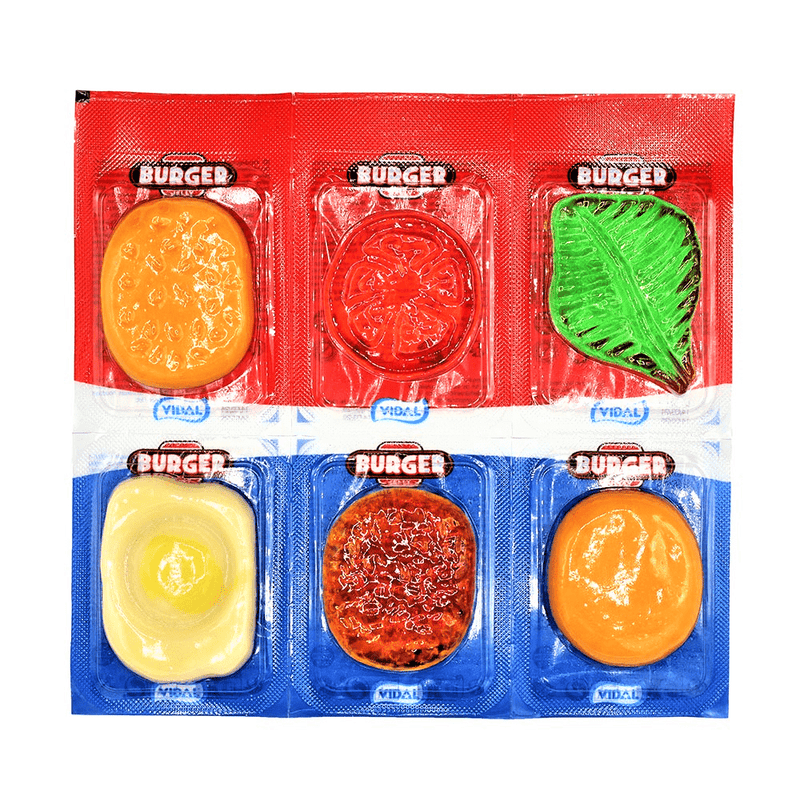 Burger Builder Jelly 6 Pack 67g - Happy Candy UK LTD