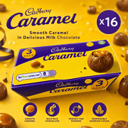Cadbury Caramel Chocolate Eggs BULK BOX 48X40g