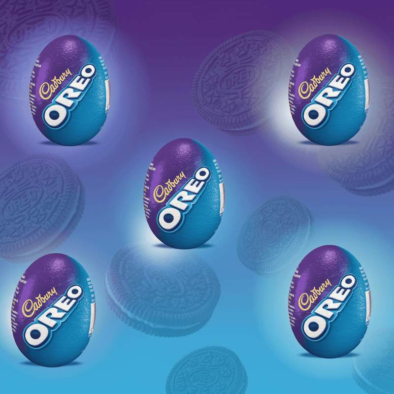 Cadbury Chocolate Oreo Eggs 5 Pack 155g
