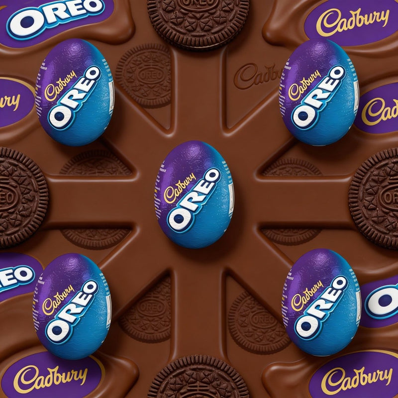Cadbury Chocolate Oreo Eggs 5 Pack 155g