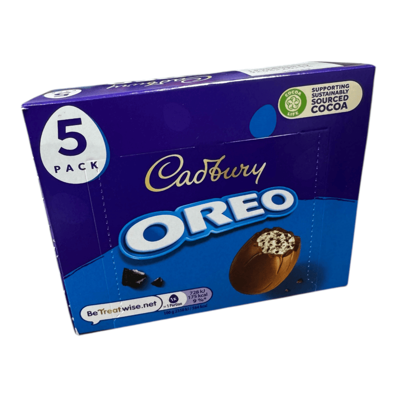 Cadbury Chocolate Oreo Eggs 5 Pack 155g
