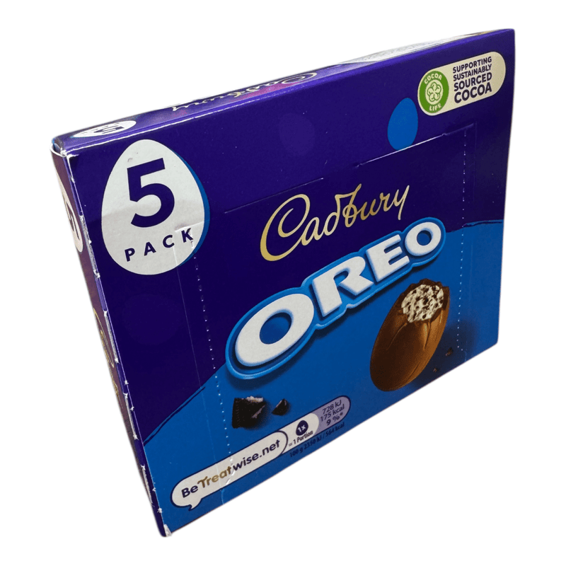 Cadbury Chocolate Oreo Eggs 5 Pack 155g