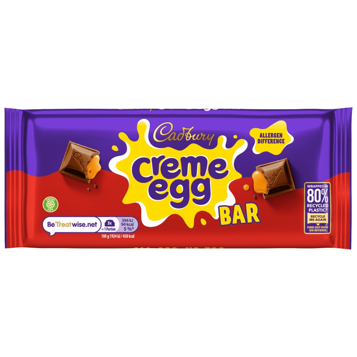 Cadbury Creme Egg Bar 123g