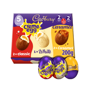 Cadbury Creme Egg Chocolate Mixed 5 Pack Multipack 200g