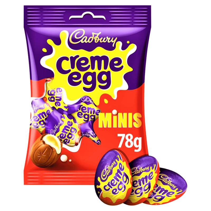 Cadbury Creme Egg Minis Bag 78g - Happy Candy UK LTD