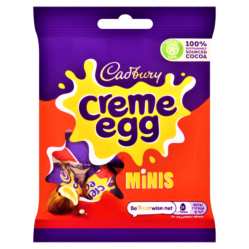 Cadbury Creme Egg Minis Bag 78g - Happy Candy UK LTD