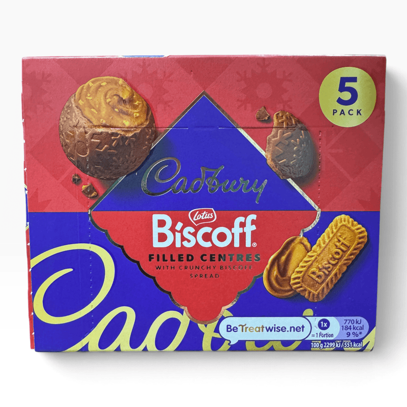 Cadbury Dairy Milk Biscoff Bauble 5 Pack 167.5g