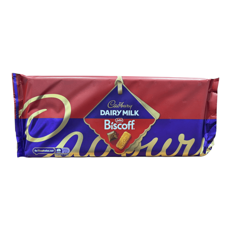 Cadbury Dairy Milk BISCOFF Giant XL Gift Chocolate Bar 350g