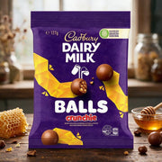 Cadbury Dairy Milk Chocolate Balls Crunchie Bag (AUSTRALIA) 127g