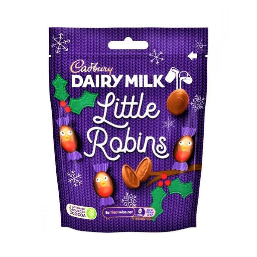 Cadbury Dairy Milk Little Robins Bag 77g - Happy Candy UK LTD