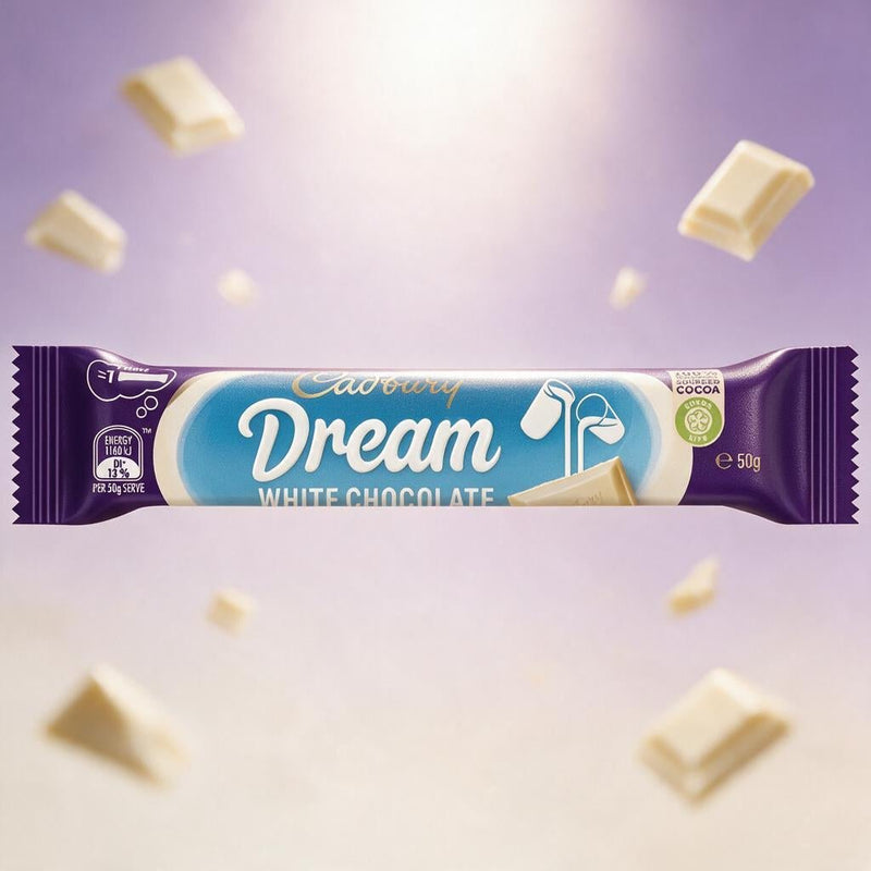 Cadbury Dream White Chocolate Bar (AUSTRALIA) 50g