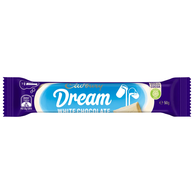 Cadbury Dream White Chocolate Bar (AUSTRALIA) 50g