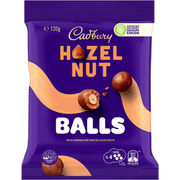 Cadbury HAZELNUT Milk Chocolate Balls Bag (AUSTRALIA) 130g