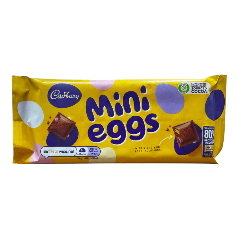 Cadbury Mini Eggs Milk Chocolate Bar 110g