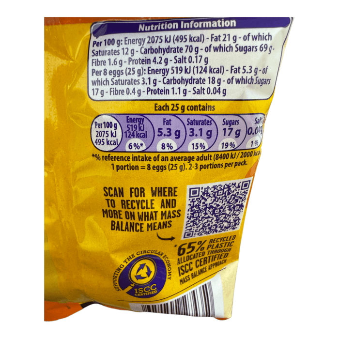 Cadbury Mini Eggs ORANGE Milk Chocolate Bag 74G