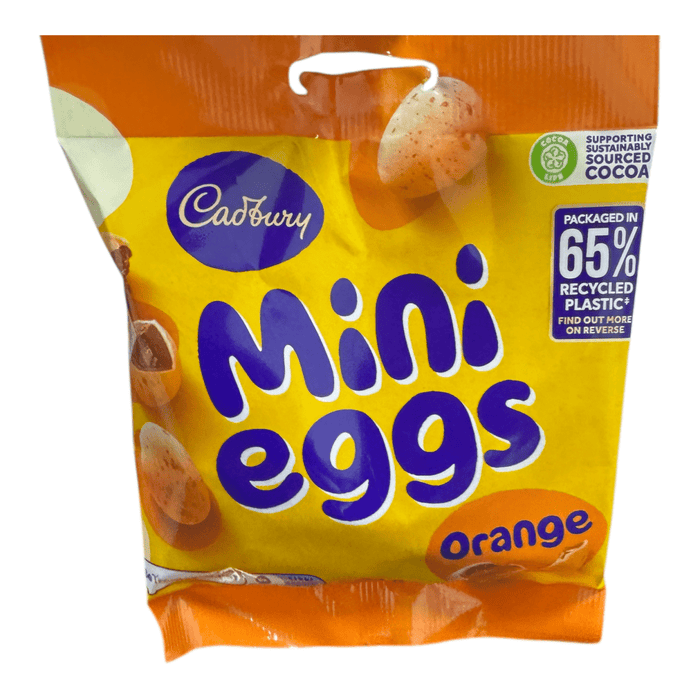 Cadbury Mini Eggs ORANGE Milk Chocolate Bag 74G