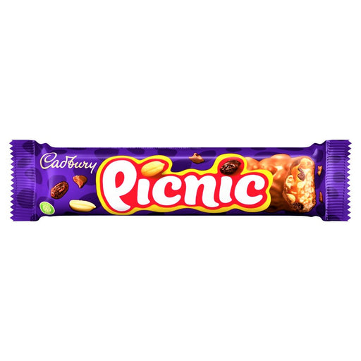 Cadbury Picnic Chocolate Bar 48.4g BB: 12 DEC 2024 - Happy Candy UK LTD