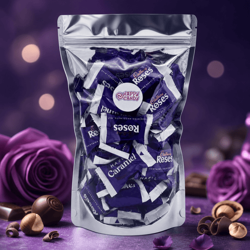 Cadbury Roses Hazelnut Caramel 42 Piece Gift Pouch 500g
